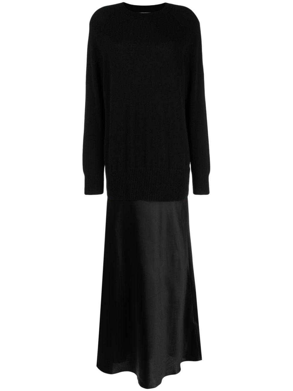 Christopher Esber Monument layered cashmere dress - Black von Christopher Esber