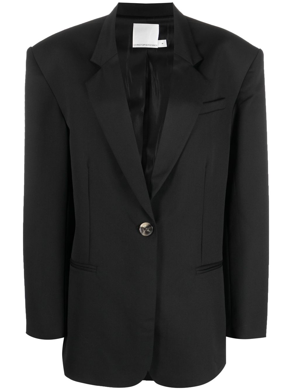 Christopher Esber The Bermuda oversize blazer - Black von Christopher Esber