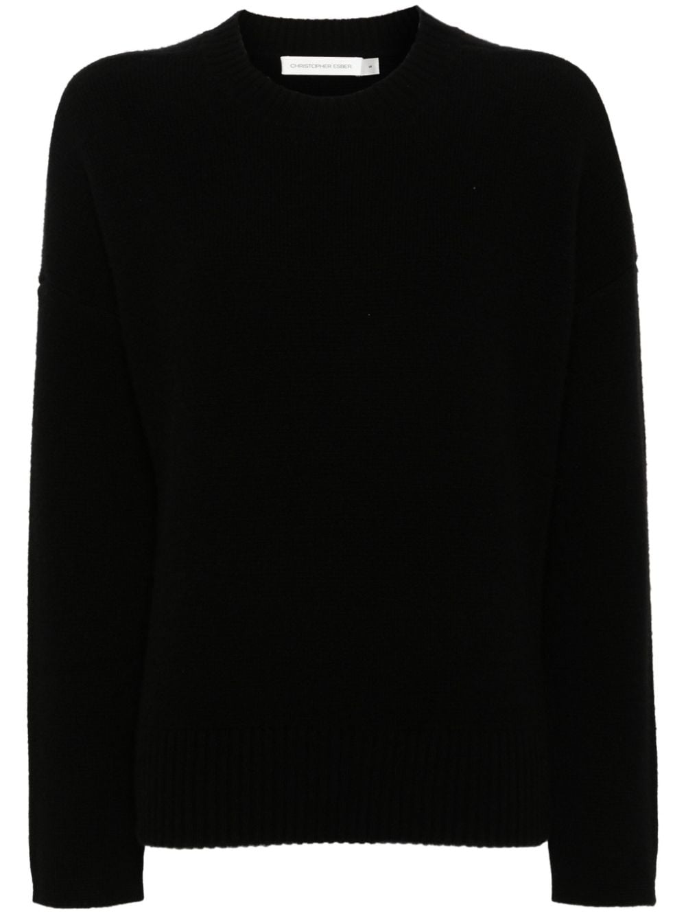 Christopher Esber cut-out detail cashmere jumper - Black von Christopher Esber