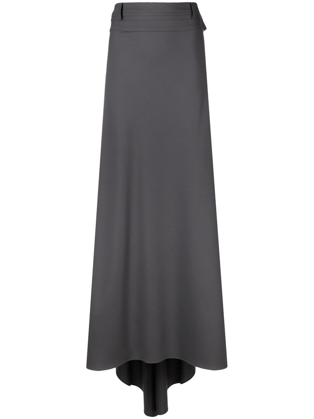 Christopher Esber high-waisted tailored skirt - Grey von Christopher Esber