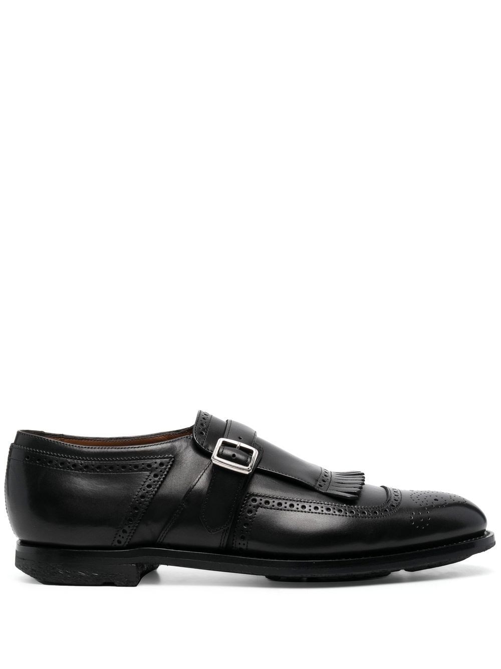 Church's Shanghai leather monk shoes - Black von Church's