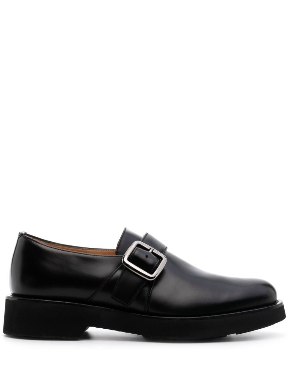 Church's buckled polished-leather loafers - Black von Church's