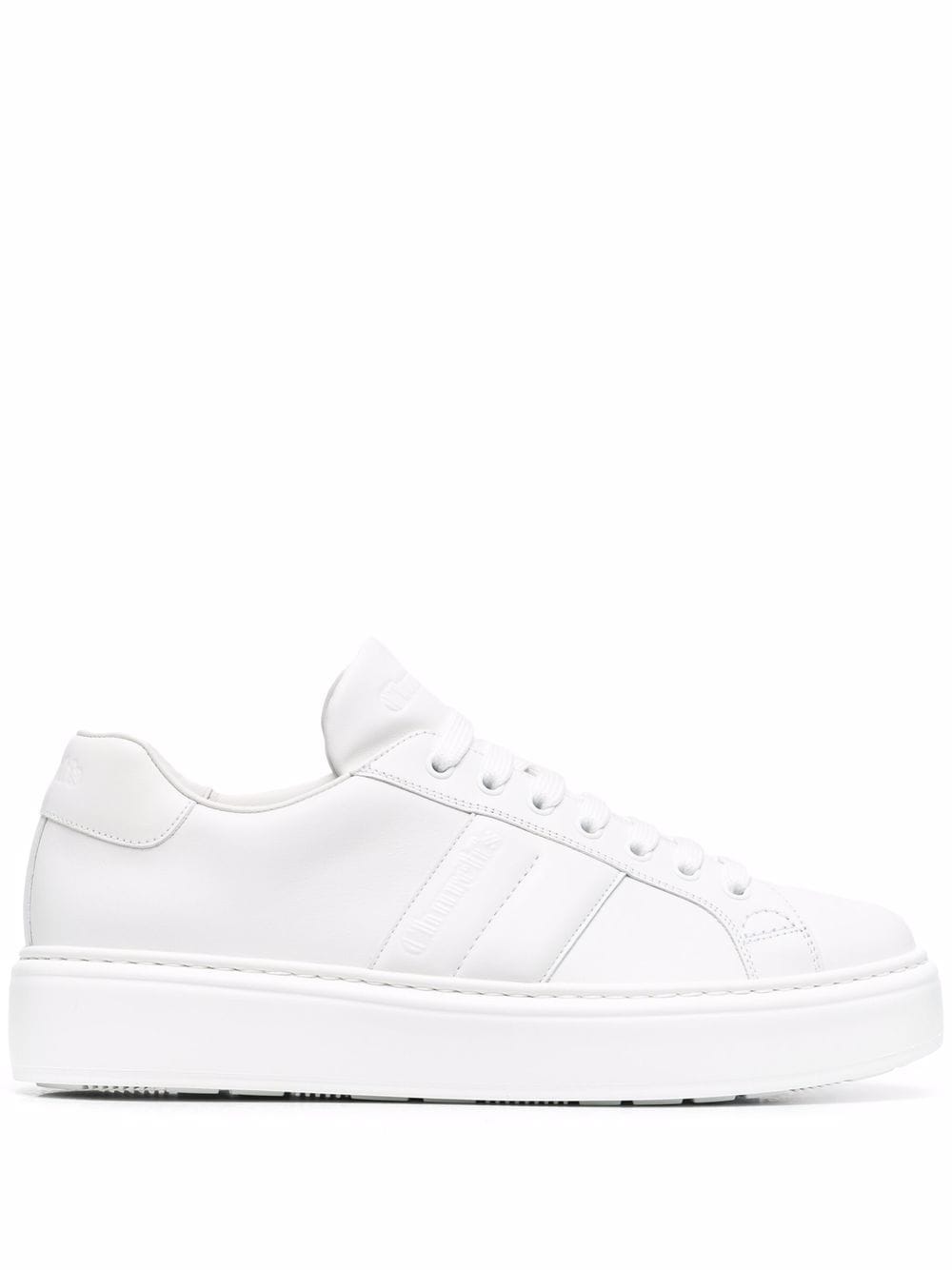 Church's debossed-logo lace-up sneakers - White von Church's