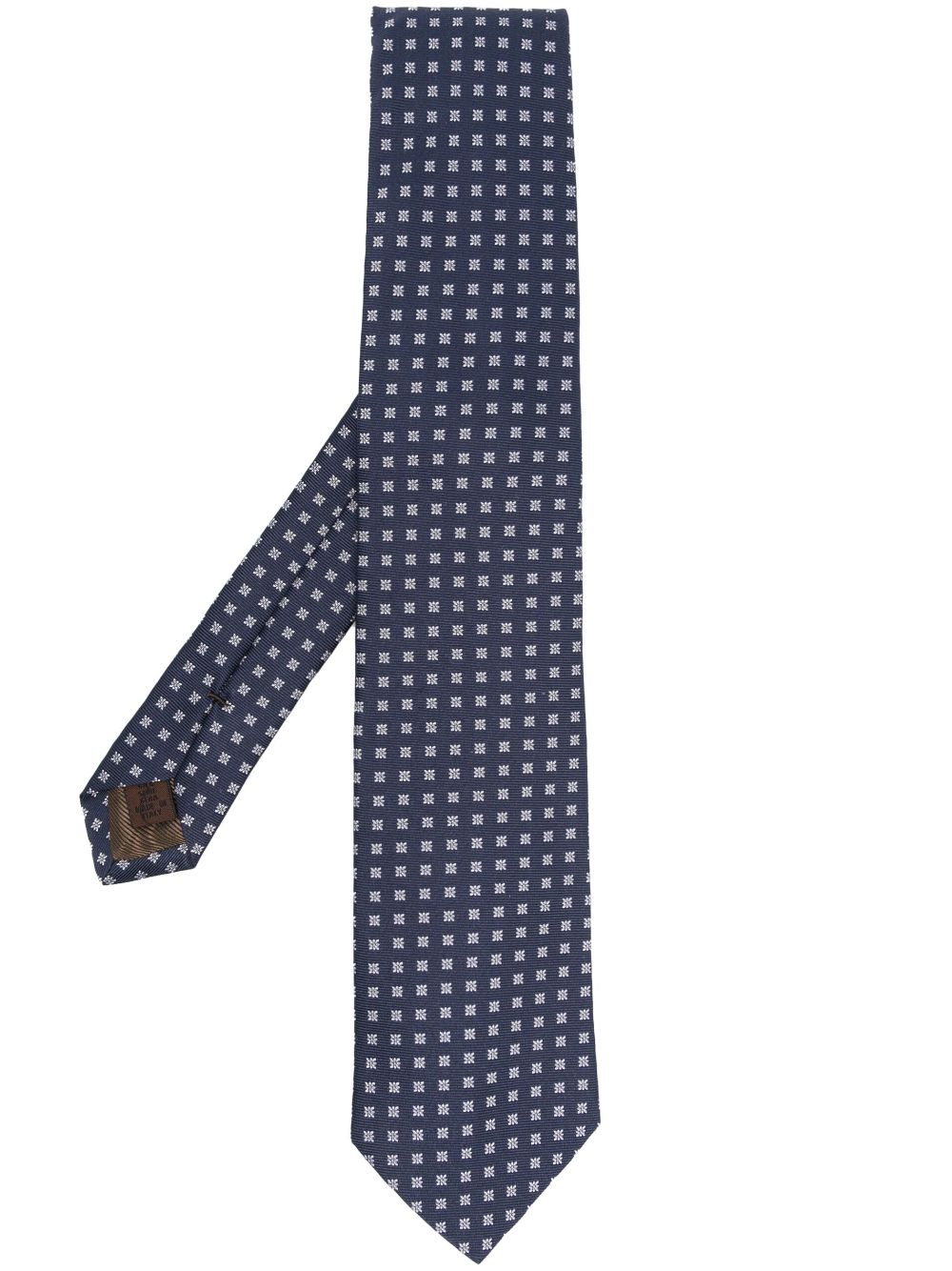 Church's graphic-print silk tie - Blue von Church's