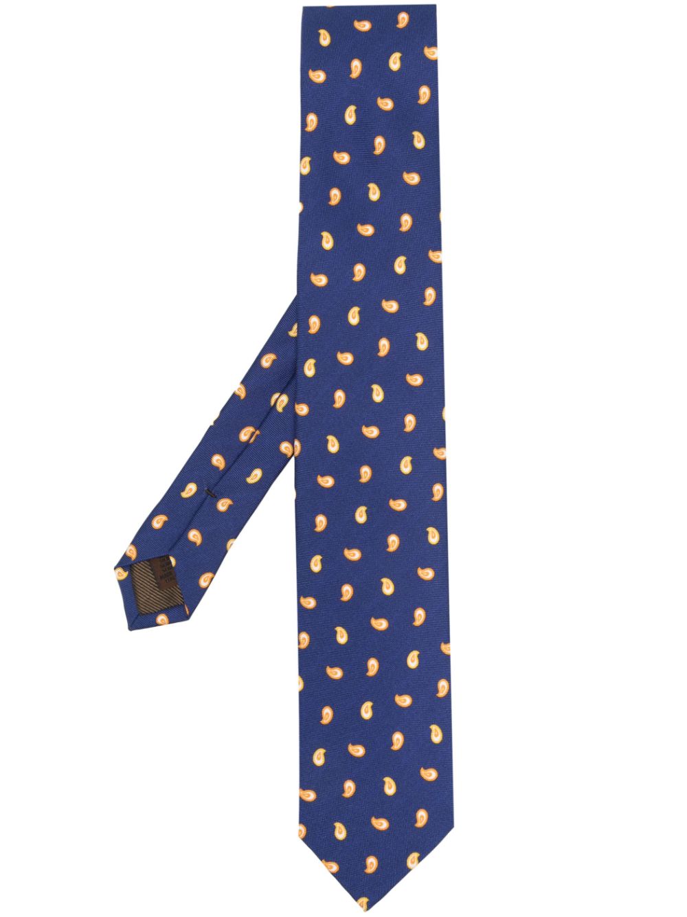 Church's graphic-print silk tie - Blue von Church's