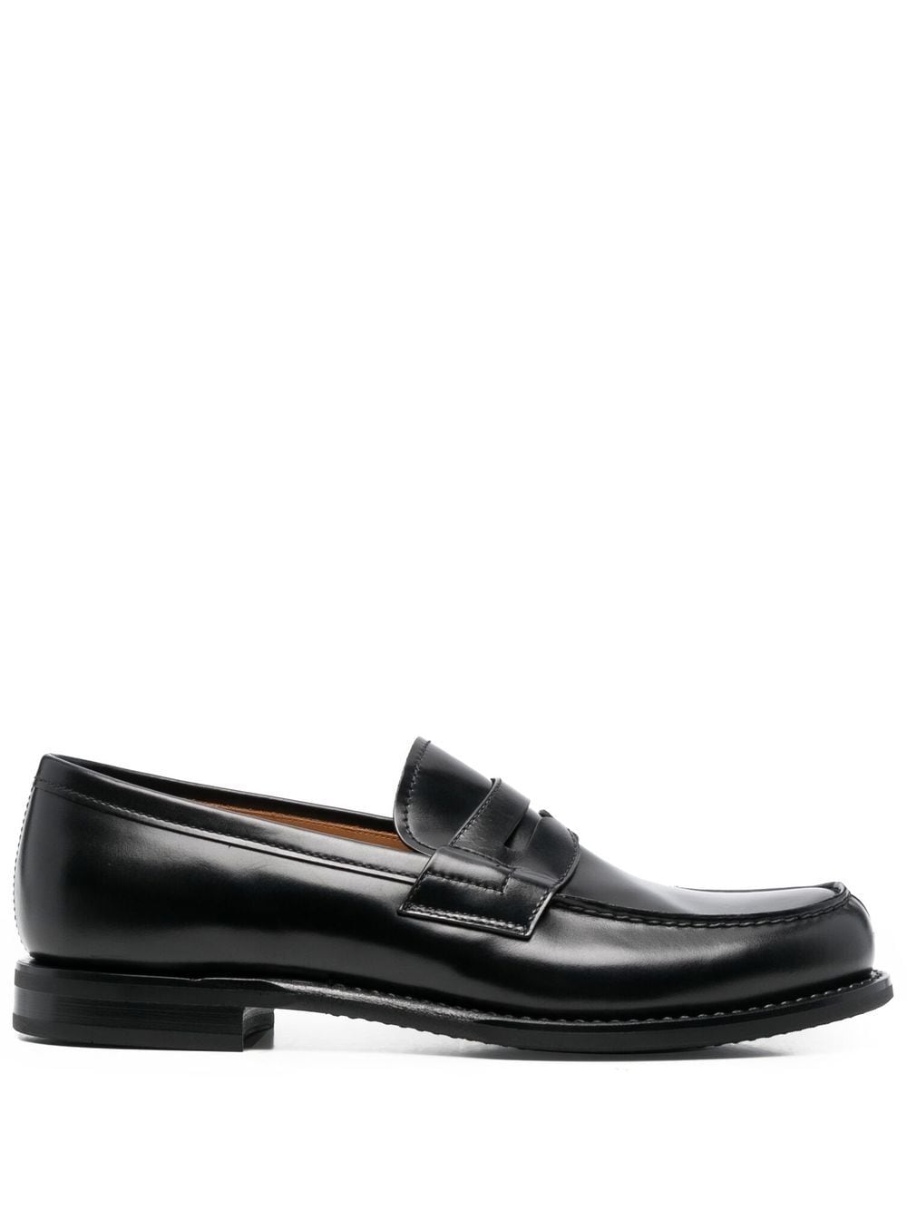 Church's leather penny loafers - Black von Church's