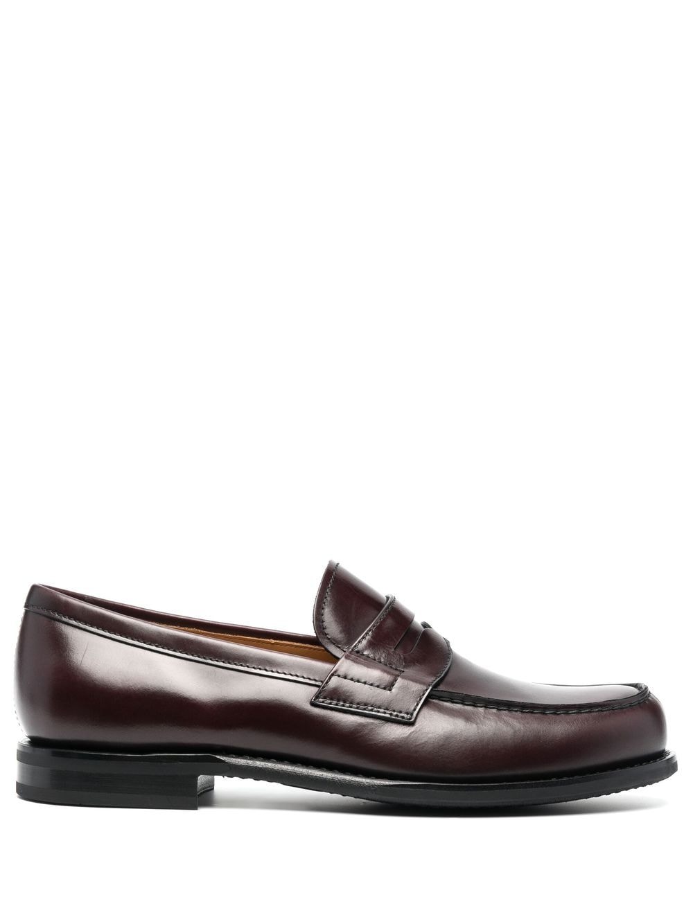 Church's penny-slot leather loafers - Red von Church's