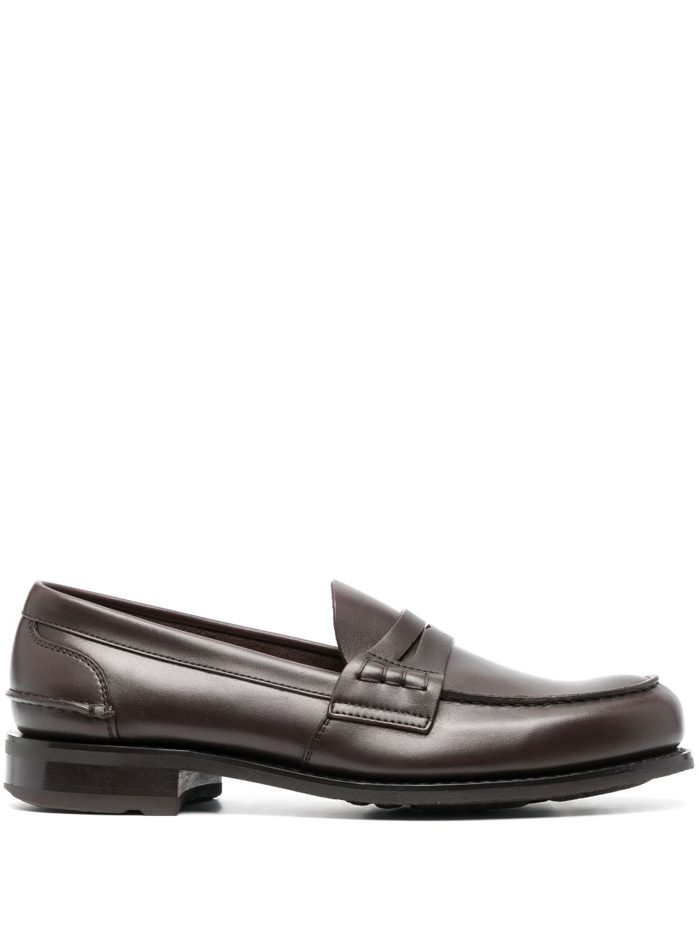 Church's slip-on leather loafers - Brown von Church's