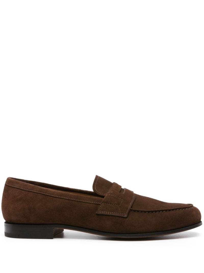 Church's suede penny loafers - Brown von Church's