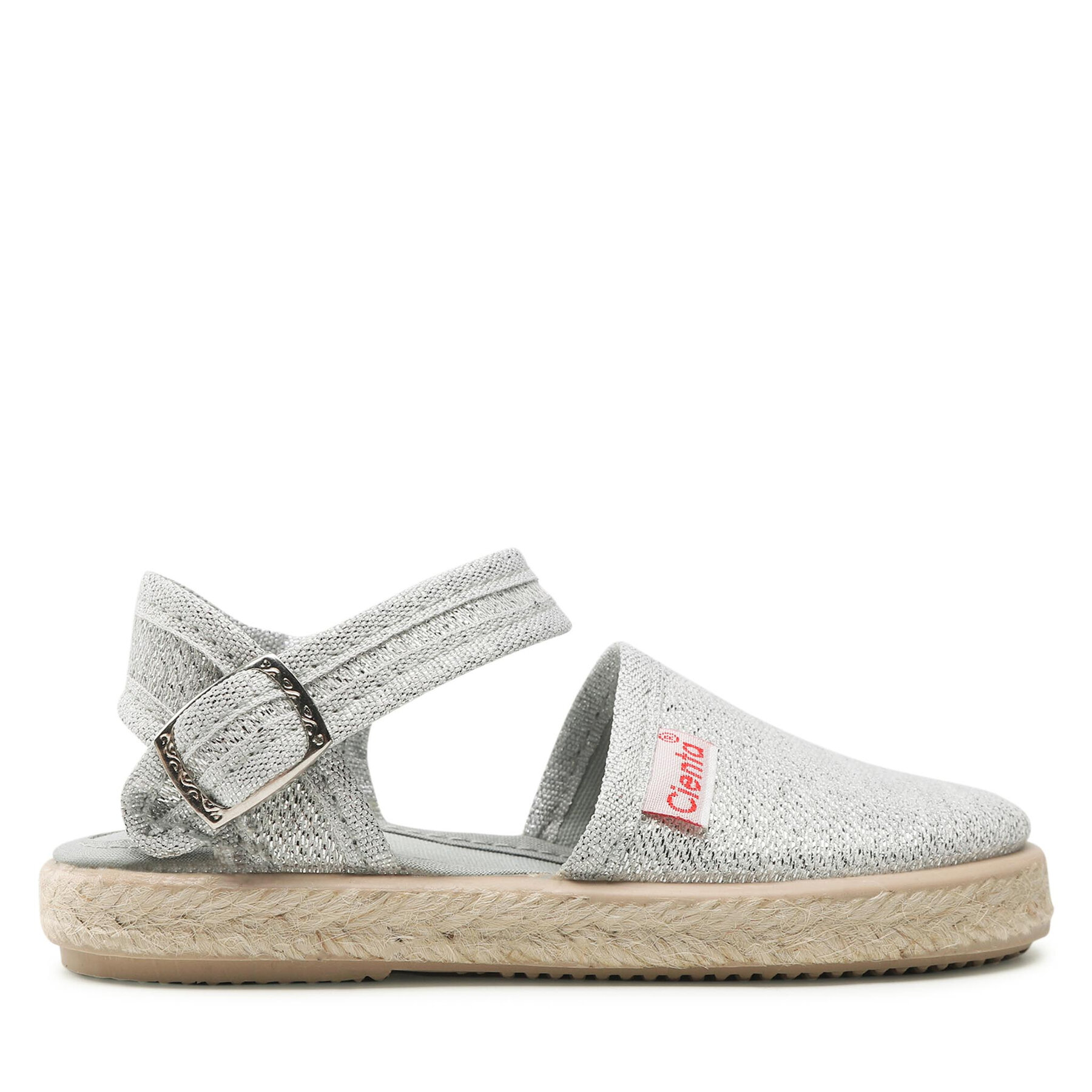 Espadrilles Cienta 40013 Plata 26 von Cienta