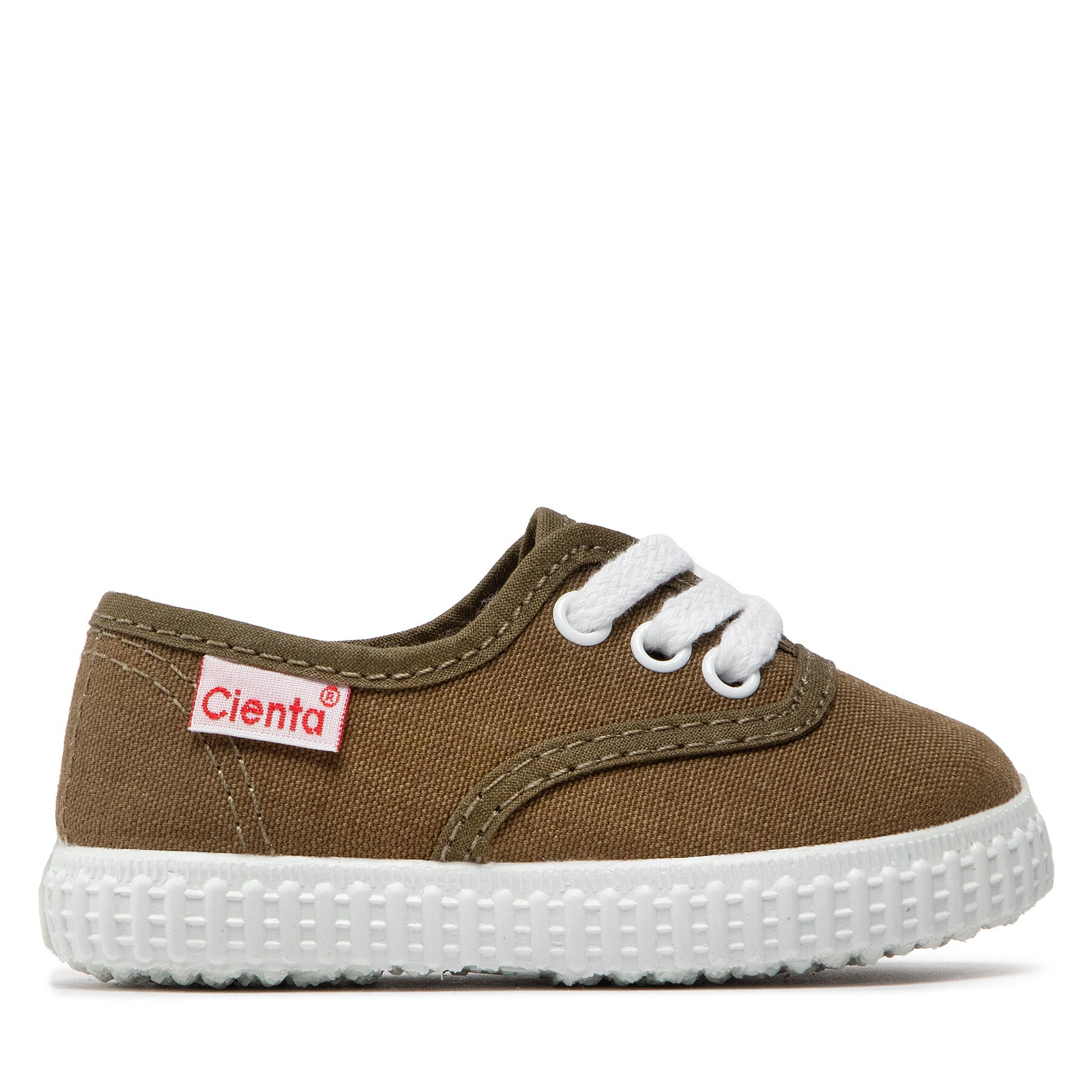 Sneakers aus Stoff Cienta 52000 Kaki 22 von Cienta