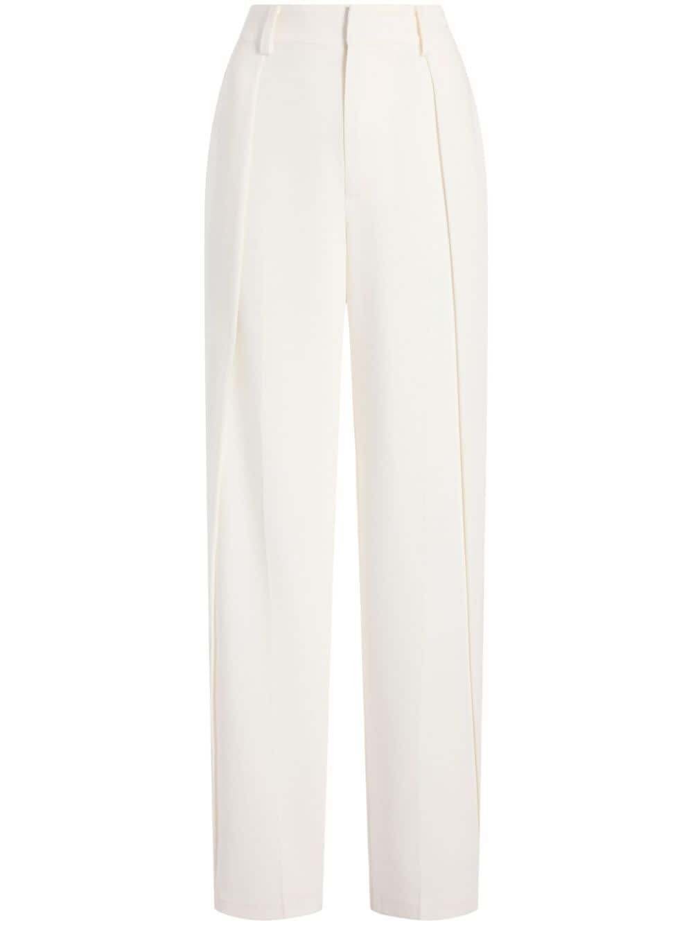 Cinq A Sept Becca pleat-detailing tailored trousers - Neutrals von Cinq A Sept