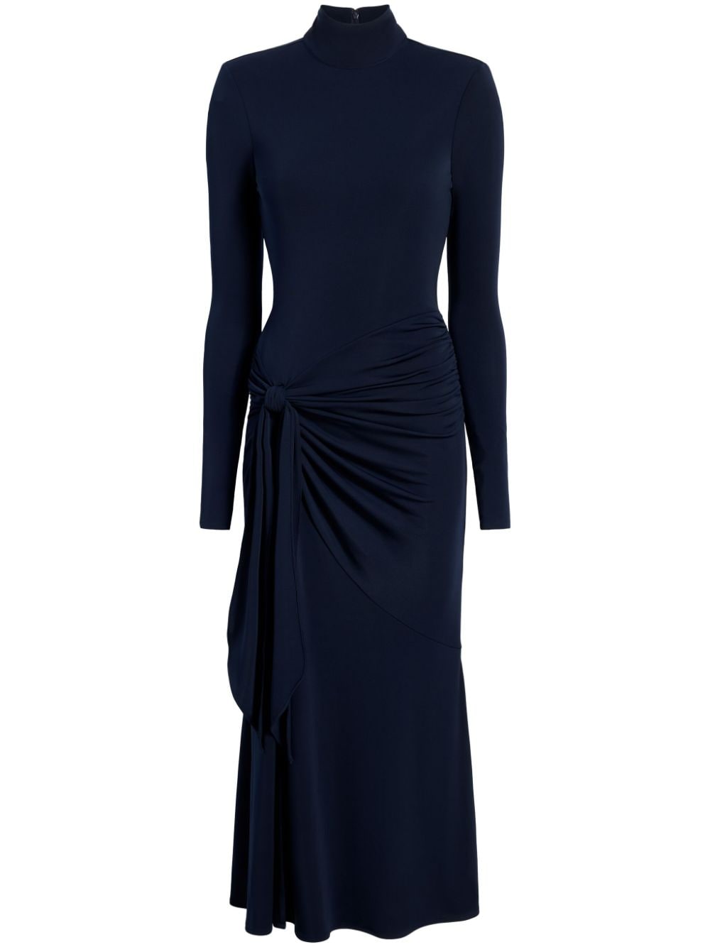 Cinq A Sept Johnson knot-detail midi dress - Blue von Cinq A Sept