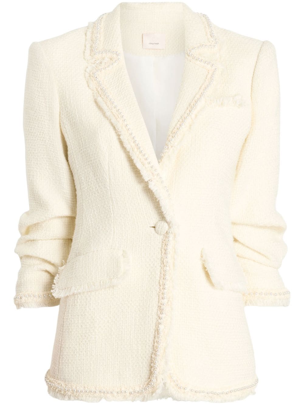 Cinq A Sept Khloe bouclé blazer - Neutrals von Cinq A Sept