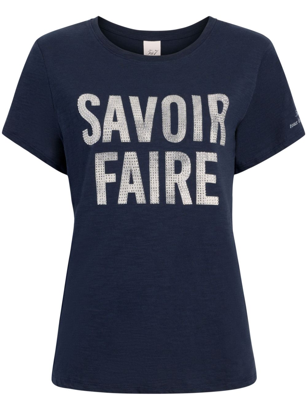 Cinq A Sept Savoir Faire cotton T-shirt - Blue von Cinq A Sept