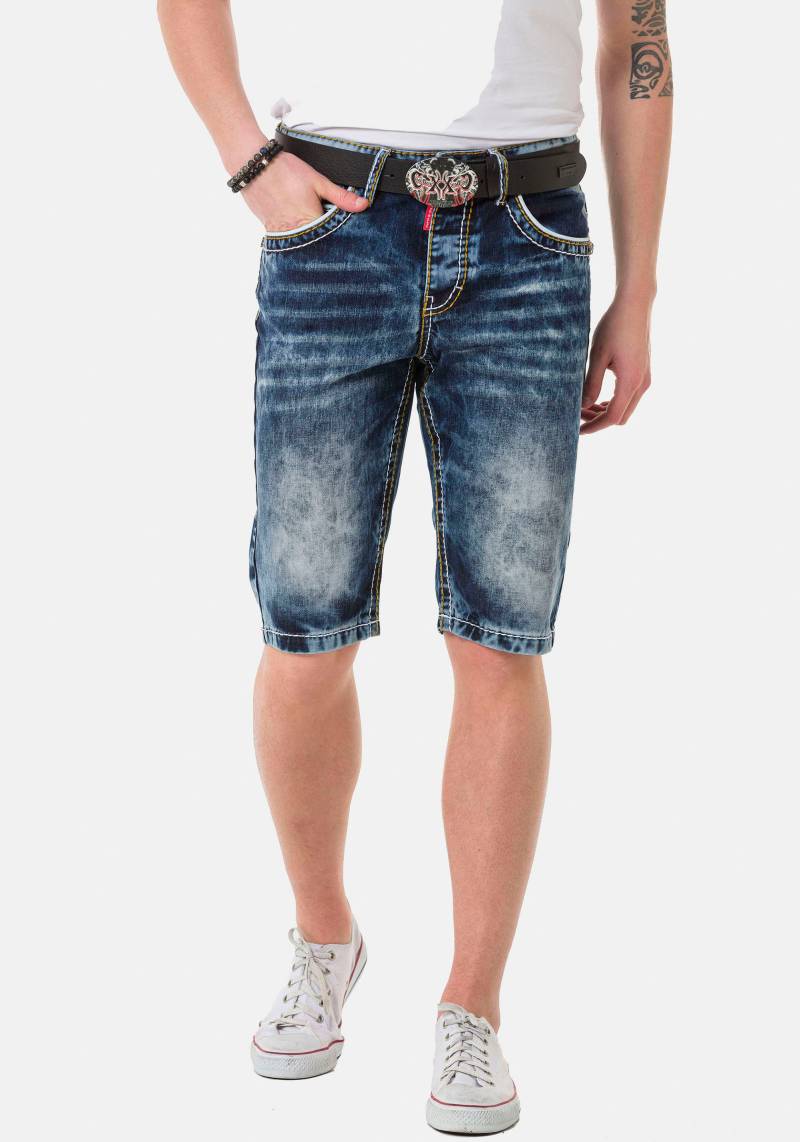 Cipo & Baxx Caprijeans von Cipo & Baxx