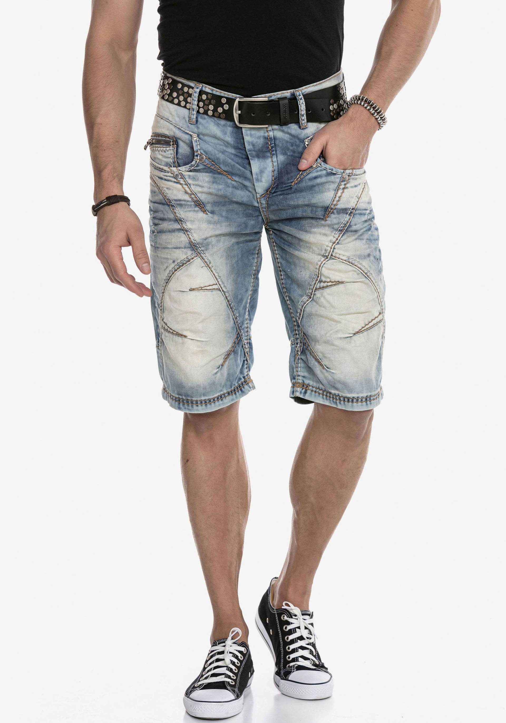 Cipo & Baxx Caprijeans von Cipo & Baxx