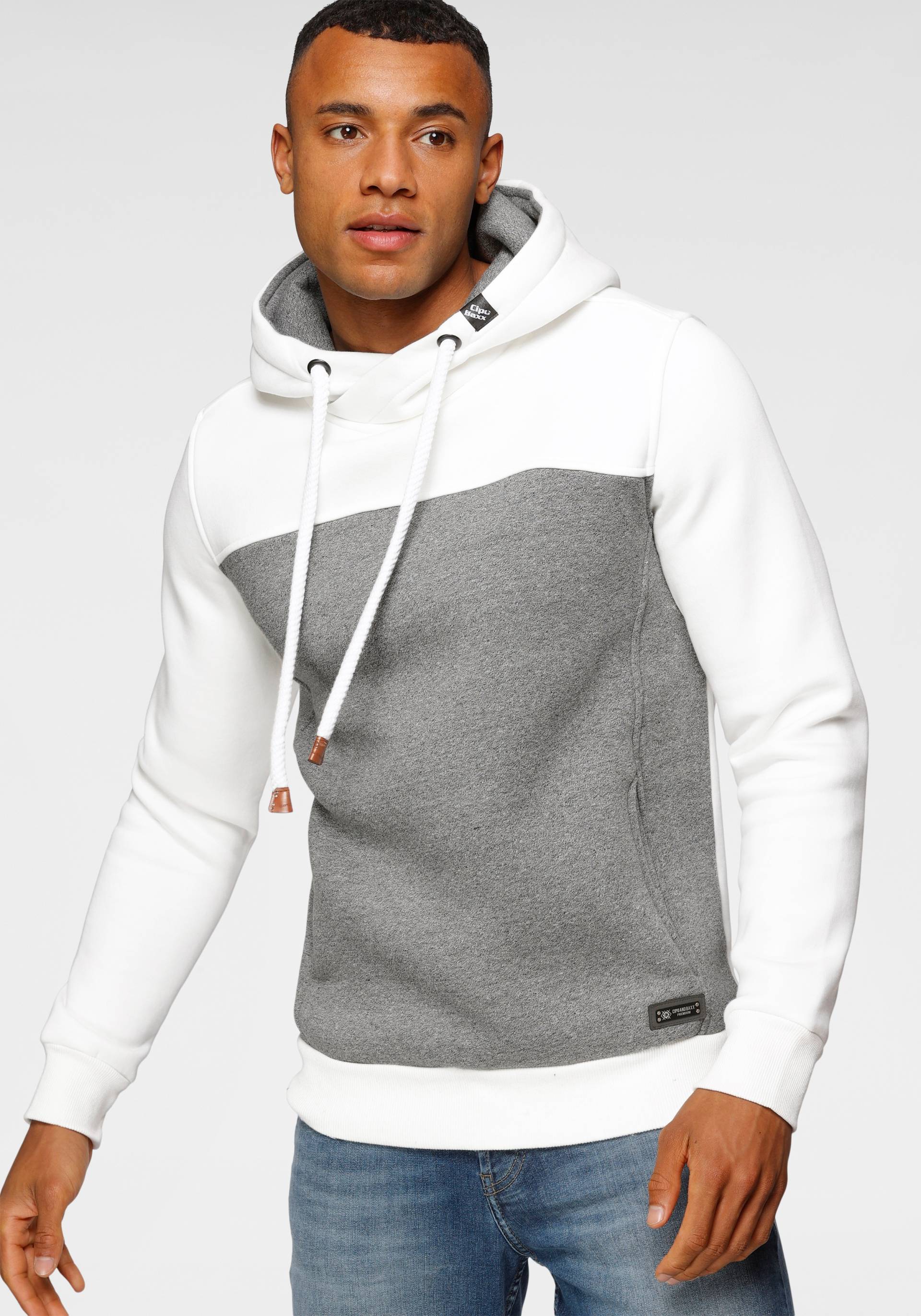 Cipo & Baxx Kapuzensweatshirt, Color Blocking Cipo & Baxx Kapuzensweatshirt, Color Blocking von Cipo & Baxx