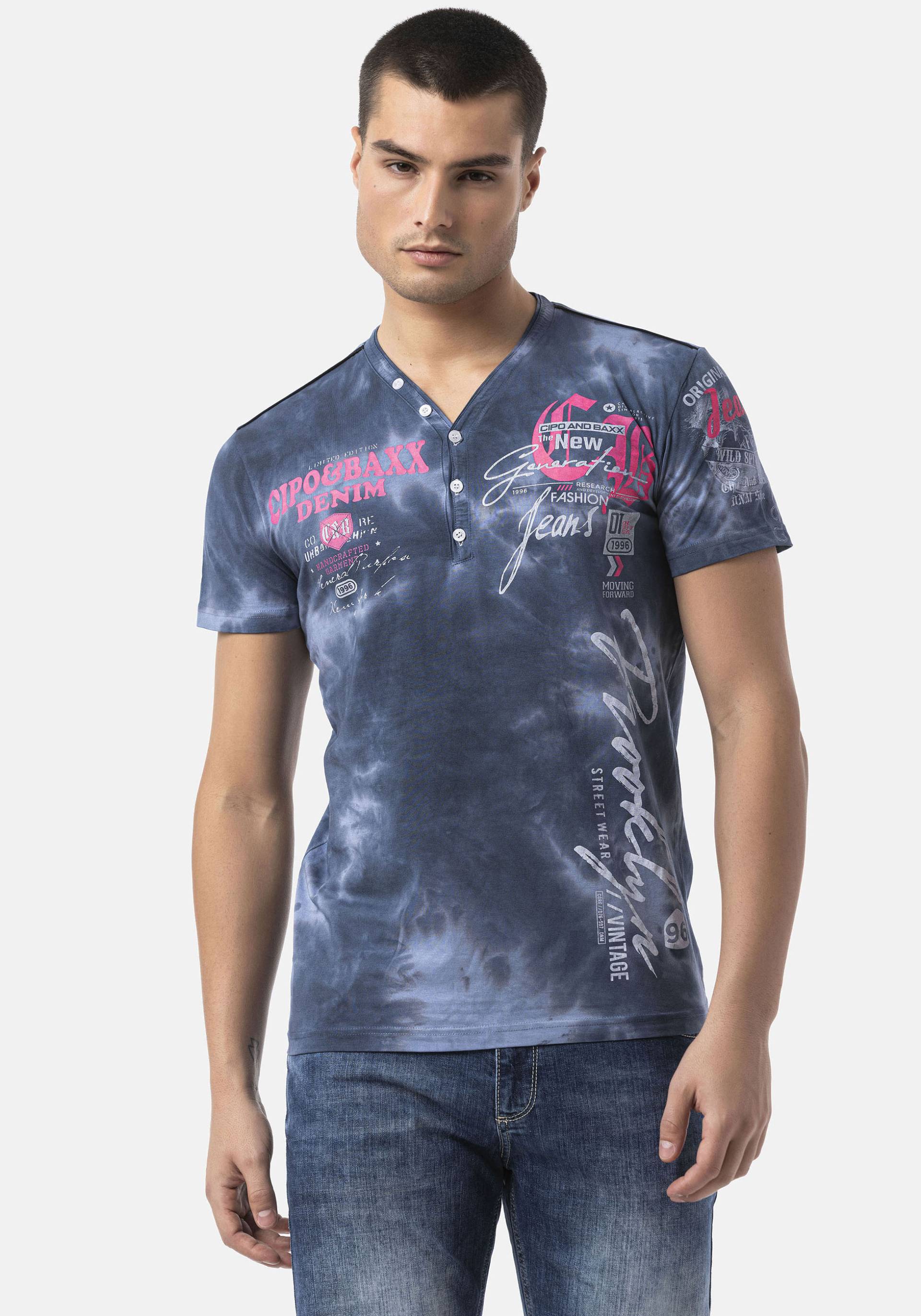 Cipo & Baxx Kurzarmshirt Cipo & Baxx Kurzarmshirt von Cipo & Baxx