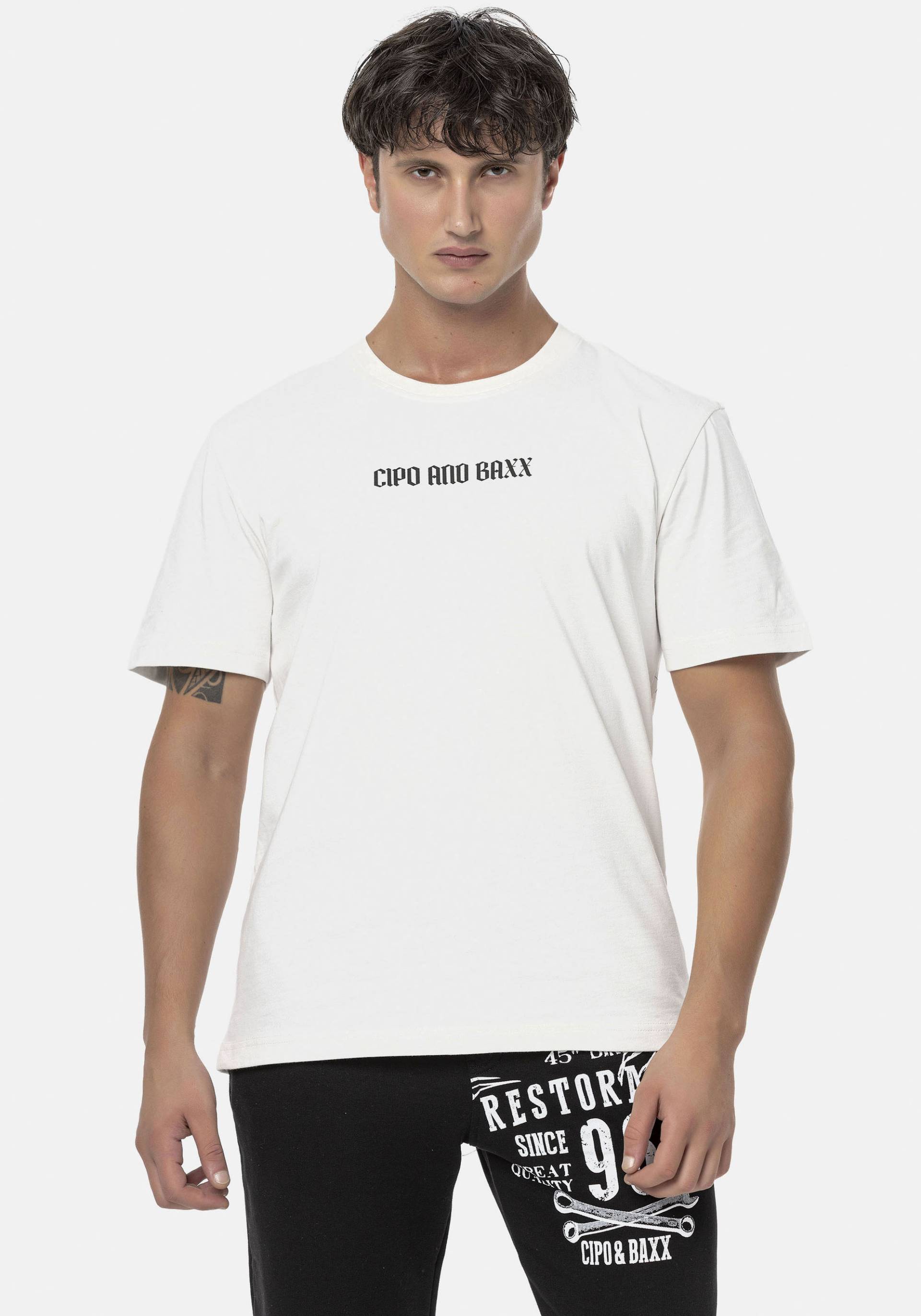Cipo & Baxx Kurzarmshirt Cipo & Baxx Kurzarmshirt von Cipo & Baxx