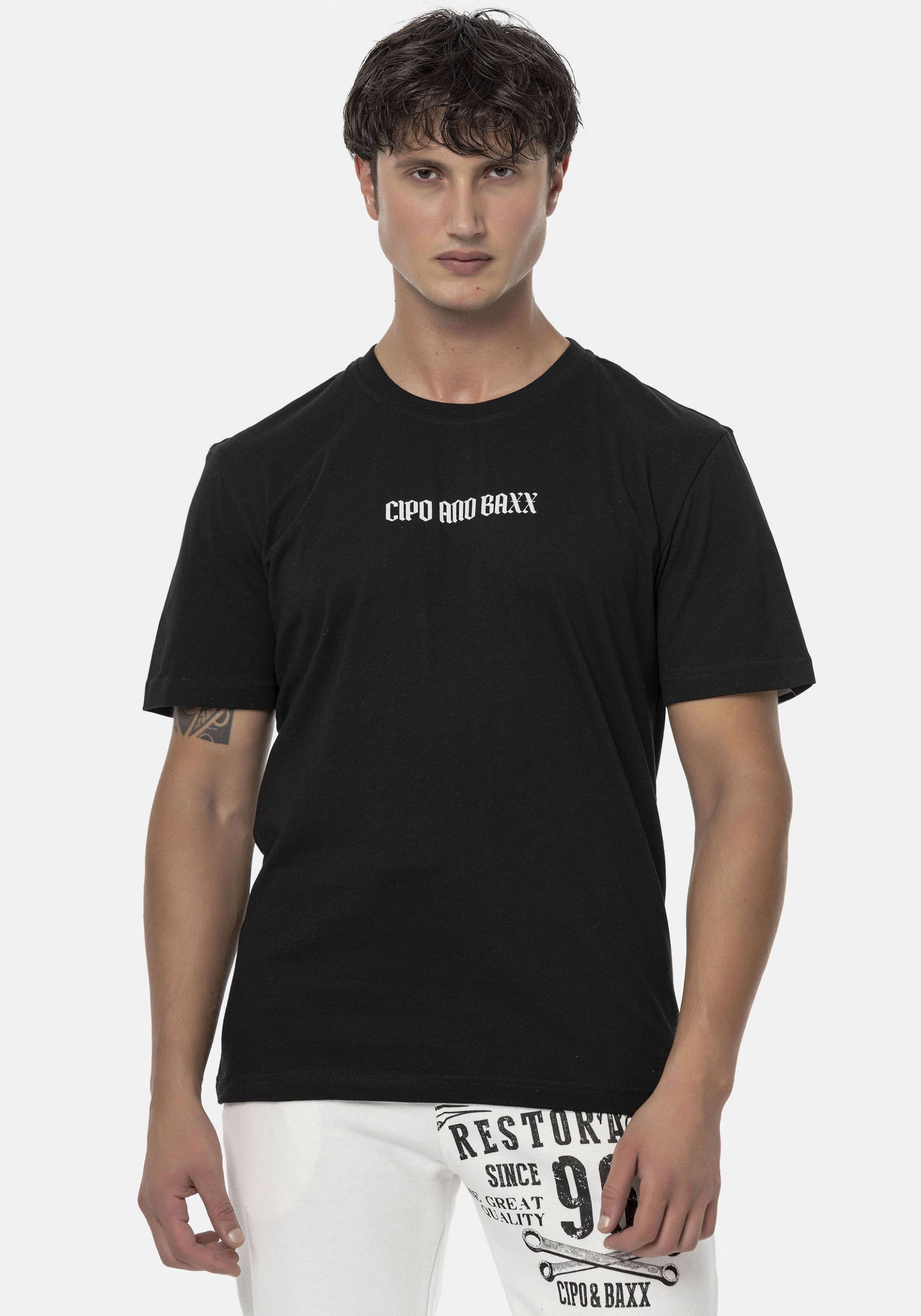 Cipo & Baxx Kurzarmshirt Cipo & Baxx Kurzarmshirt von Cipo & Baxx