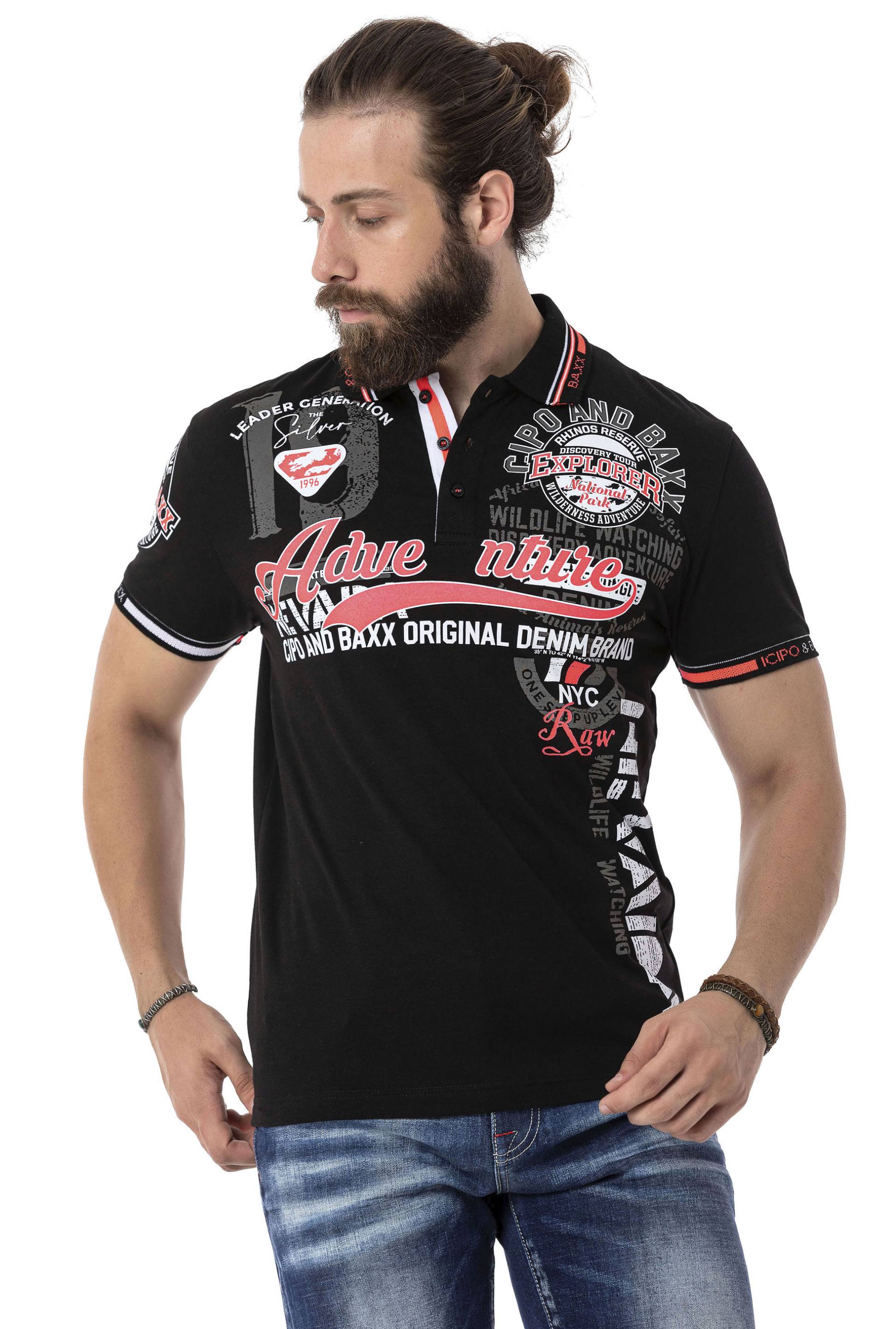 Cipo & Baxx Poloshirt Cipo & Baxx Poloshirt von Cipo & Baxx