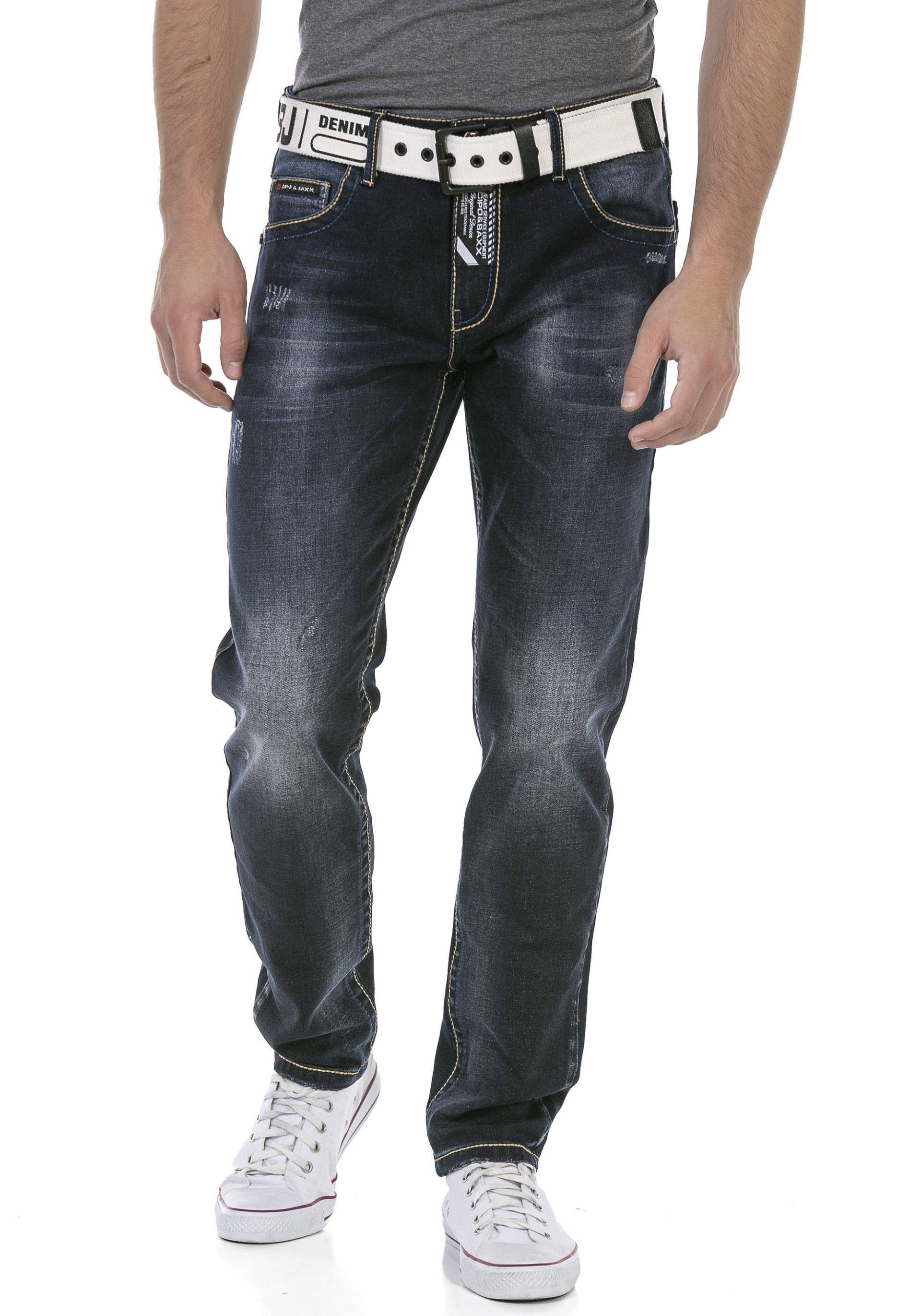 Cipo & Baxx Regular-fit-Jeans, mit markanter Waschung von Cipo & Baxx