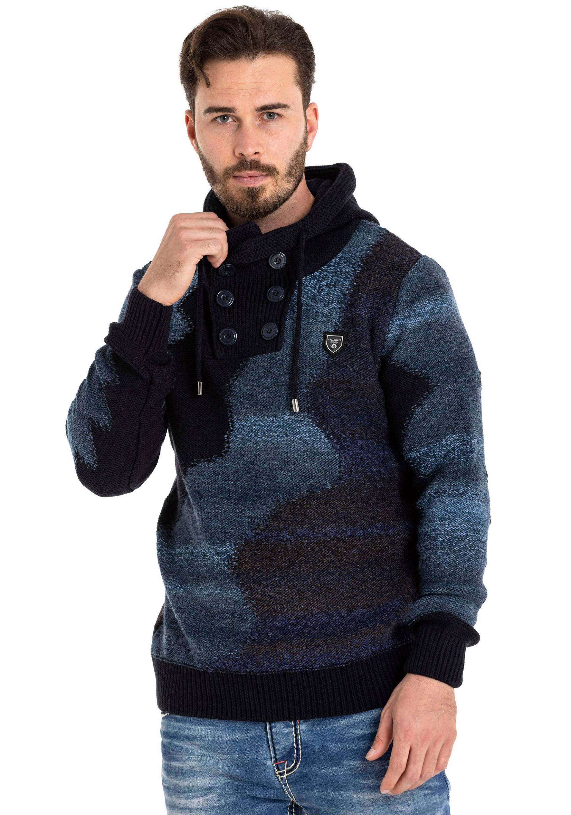 Cipo & Baxx Strickpullover Cipo & Baxx Strickpullover von Cipo & Baxx