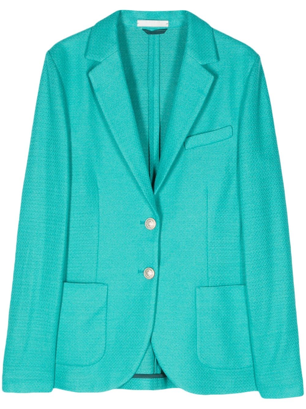 Circolo 1901 cotton-linen-blend blazer - Green von Circolo 1901