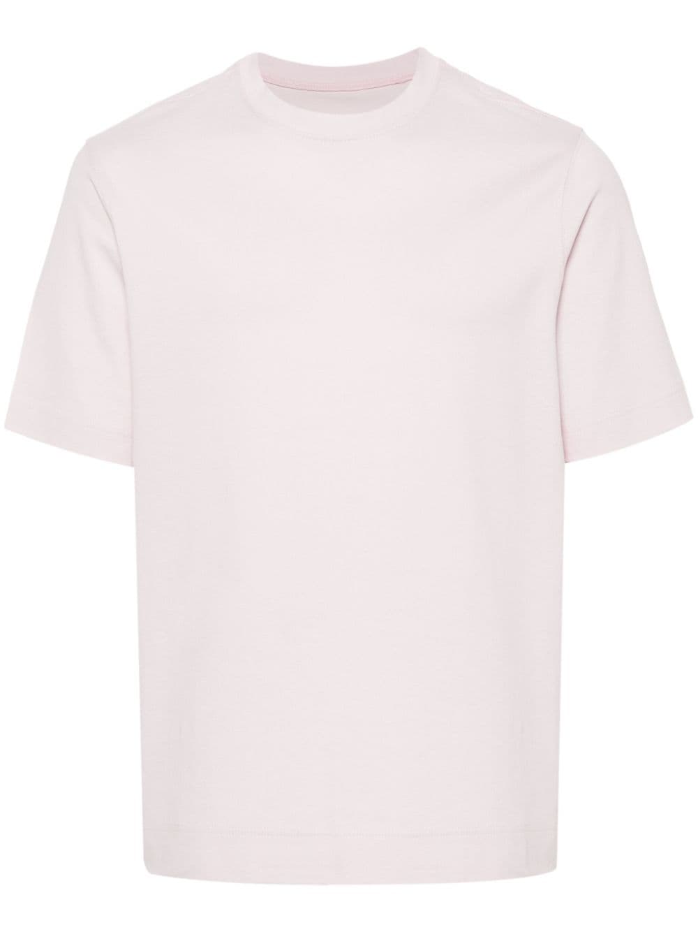 Circolo 1901 piqué cotton T-shirt - Pink von Circolo 1901