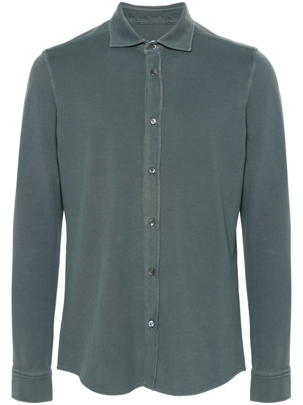 Circolo 1901 piqué-weave shirt - Blue von Circolo 1901