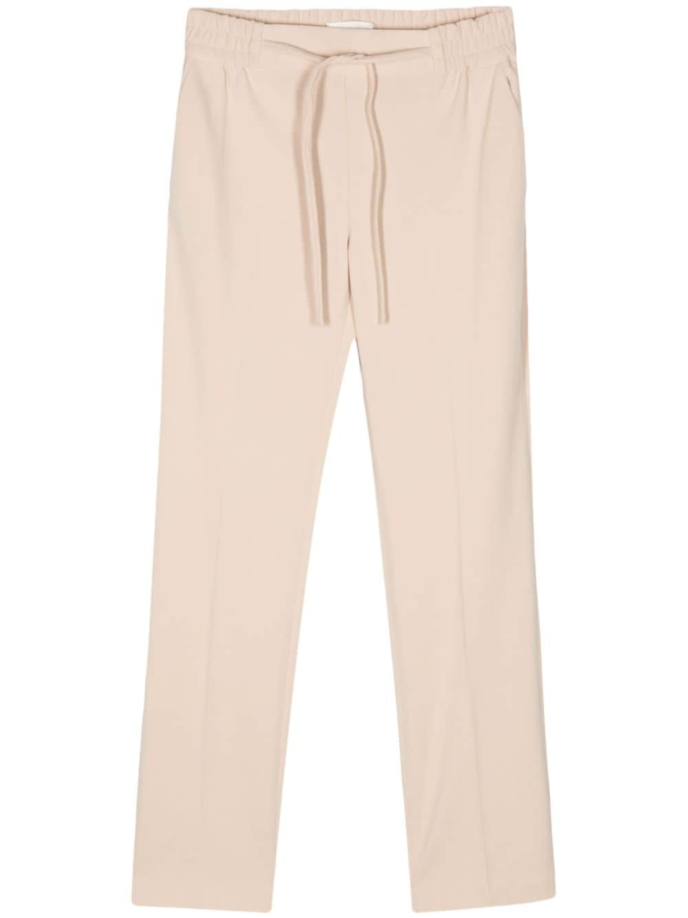 Circolo 1901 piqué-weave tapered trousers - Neutrals von Circolo 1901