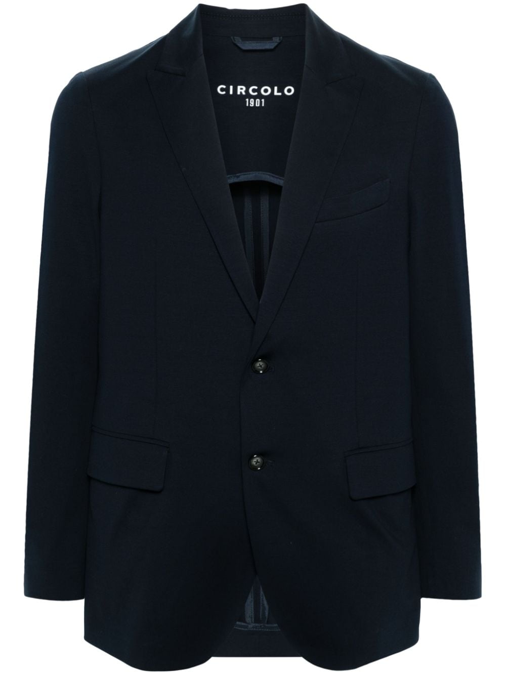 Circolo 1901 single-breasted blazer - Blue von Circolo 1901