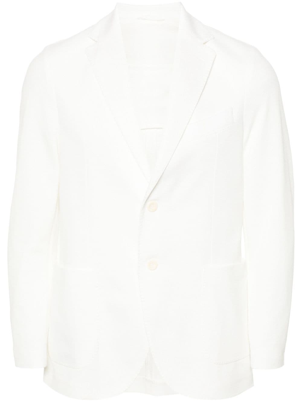 Circolo 1901 single-breasted blazer - White von Circolo 1901