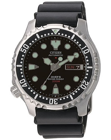 Citizen Automatikuhr »Promaster Mechanical Diver«, Armbanduhr, Herrenuhr, Damenuhr, Taucheruhr, bis 20 bar wasserdicht von Citizen