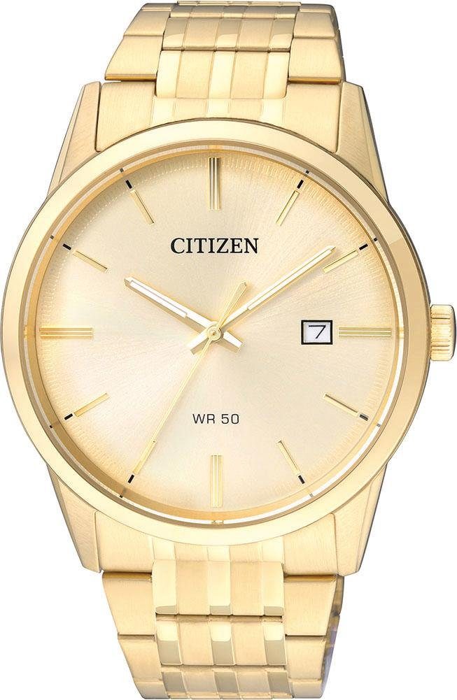 Citizen Quarzuhr, Armbanduhr, Herrenuhr, Damenuhr, Edelstahlarmband, Datum von Citizen