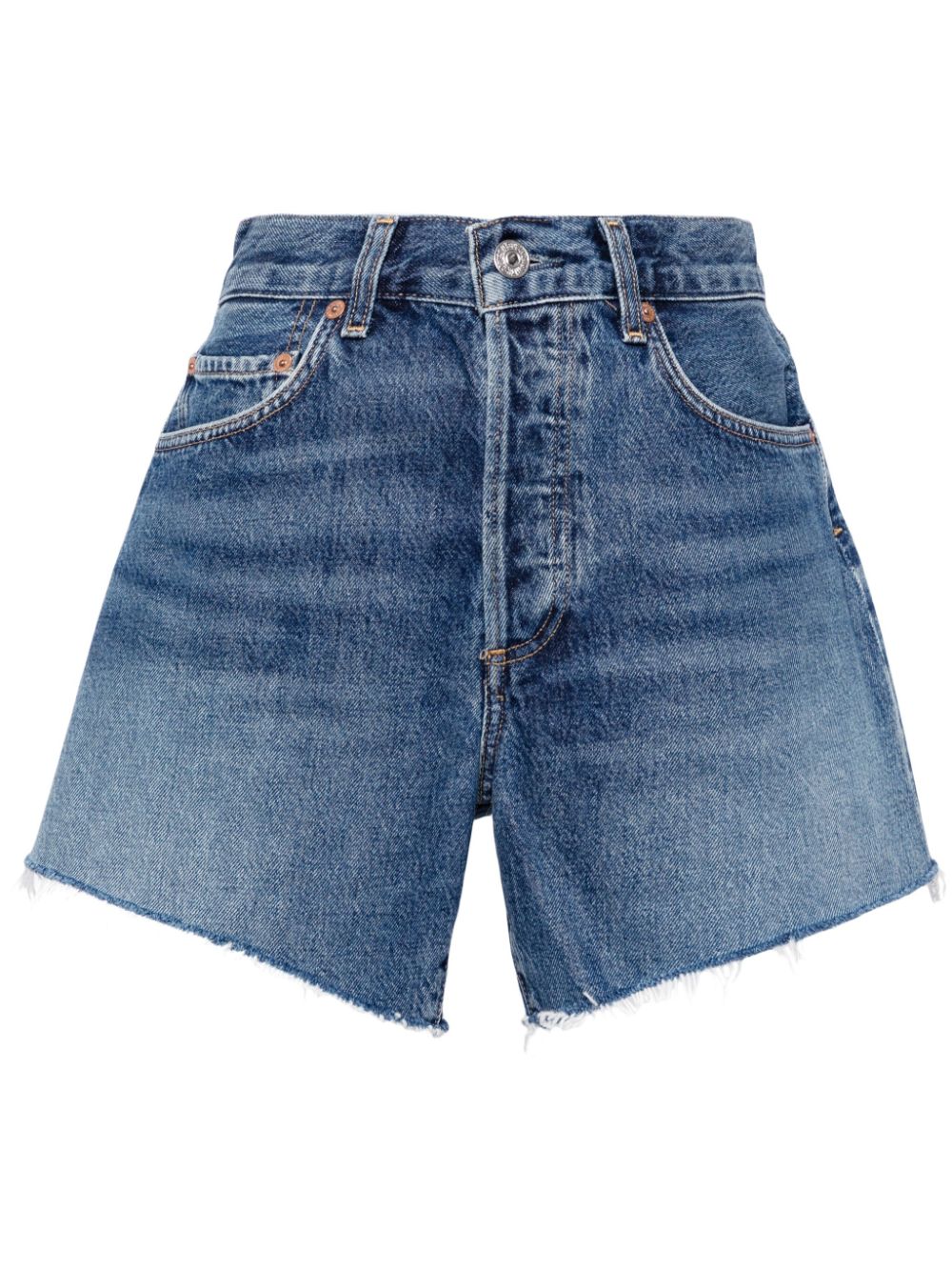 Citizens of Humanity Annabelle denim shorts - Blue von Citizens of Humanity