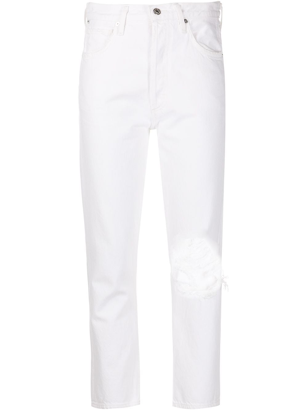 Citizens of Humanity Charlotte straight-leg jeans - White von Citizens of Humanity