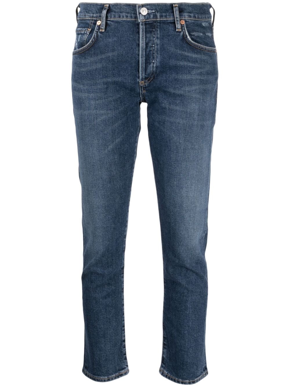 Citizens of Humanity Emerson cropped boyfriend jeans - Blue von Citizens of Humanity