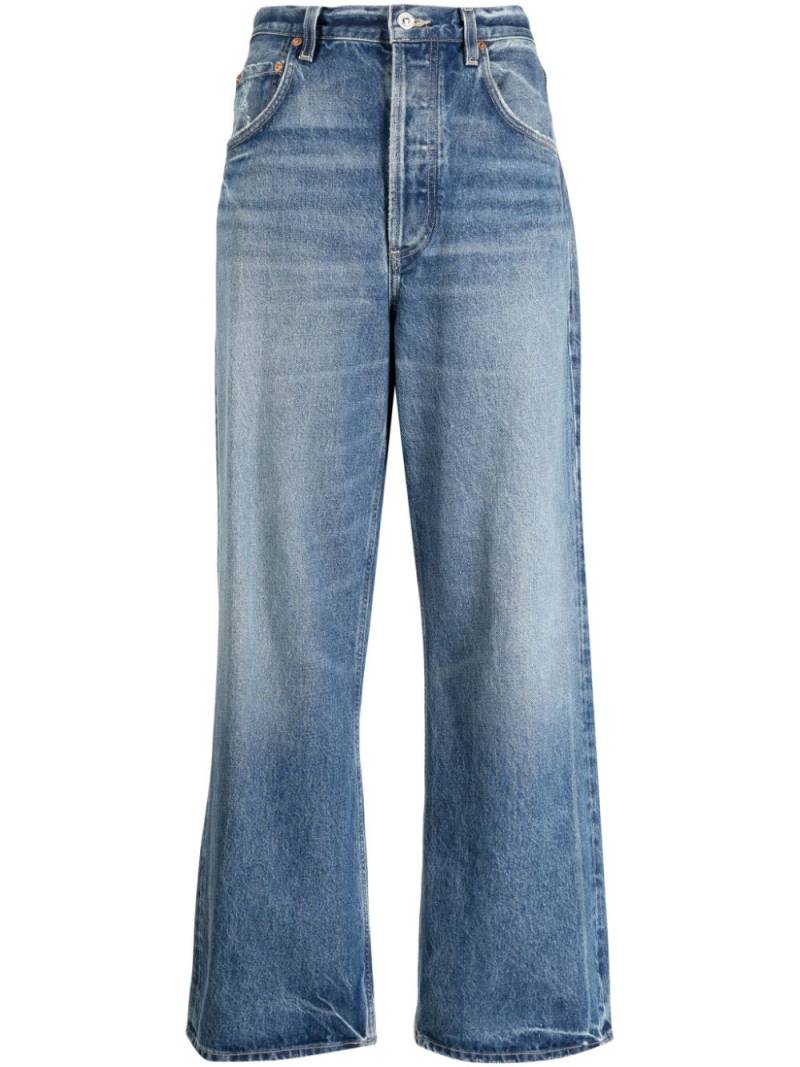 Citizens of Humanity Gaucho mid-rise wide-leg jeans - Blue von Citizens of Humanity