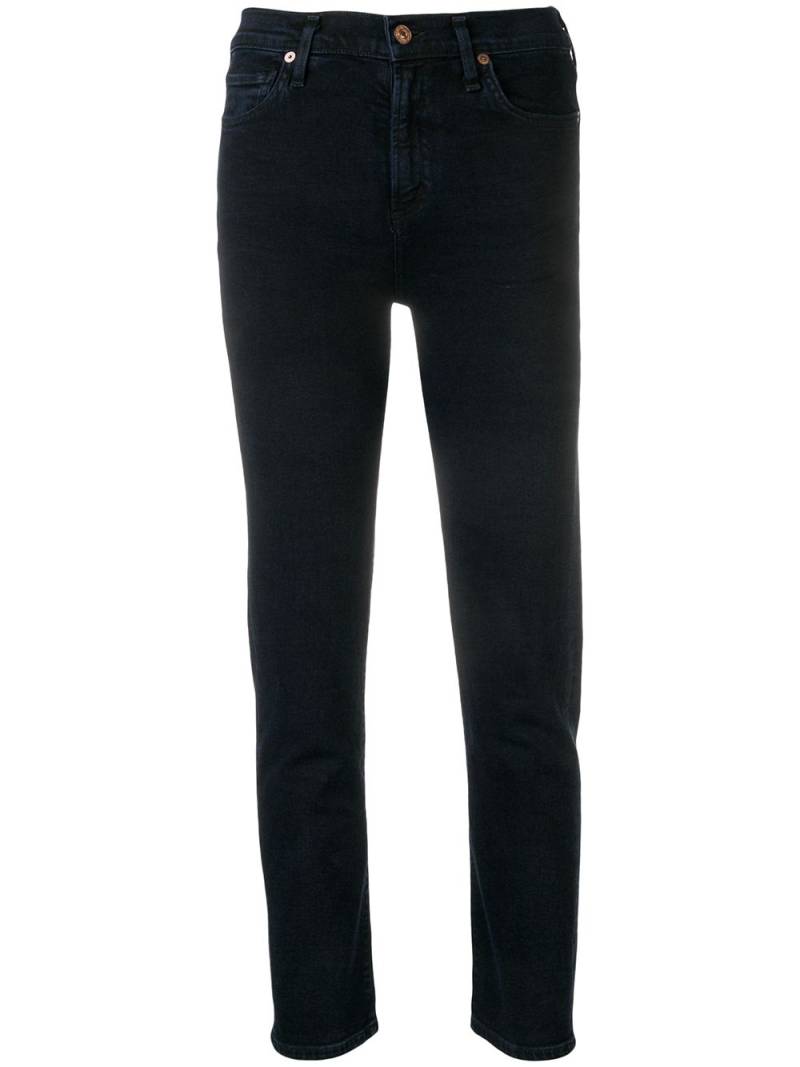 Citizens of Humanity Harlow high rise skinny jeans - Blue von Citizens of Humanity