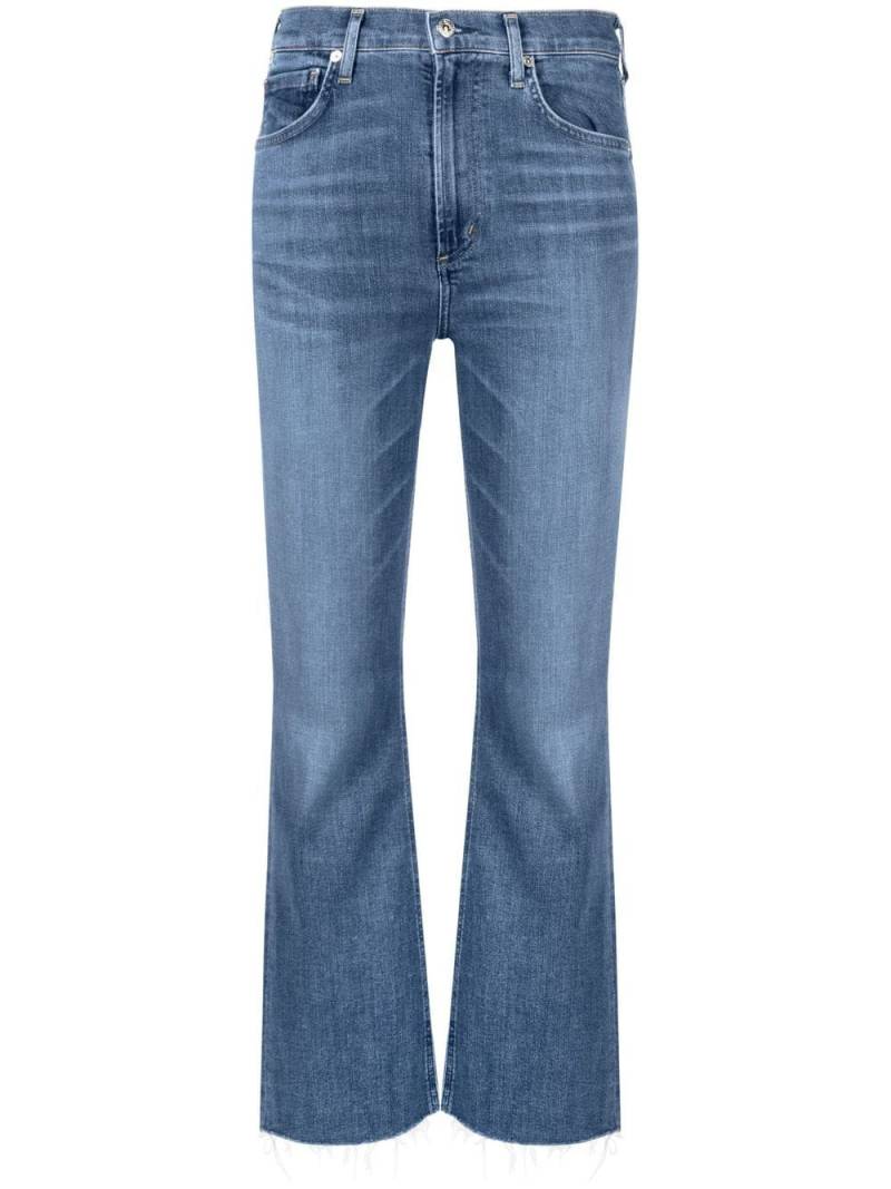 Citizens of Humanity Isla cropped bootcut jeans - Blue von Citizens of Humanity