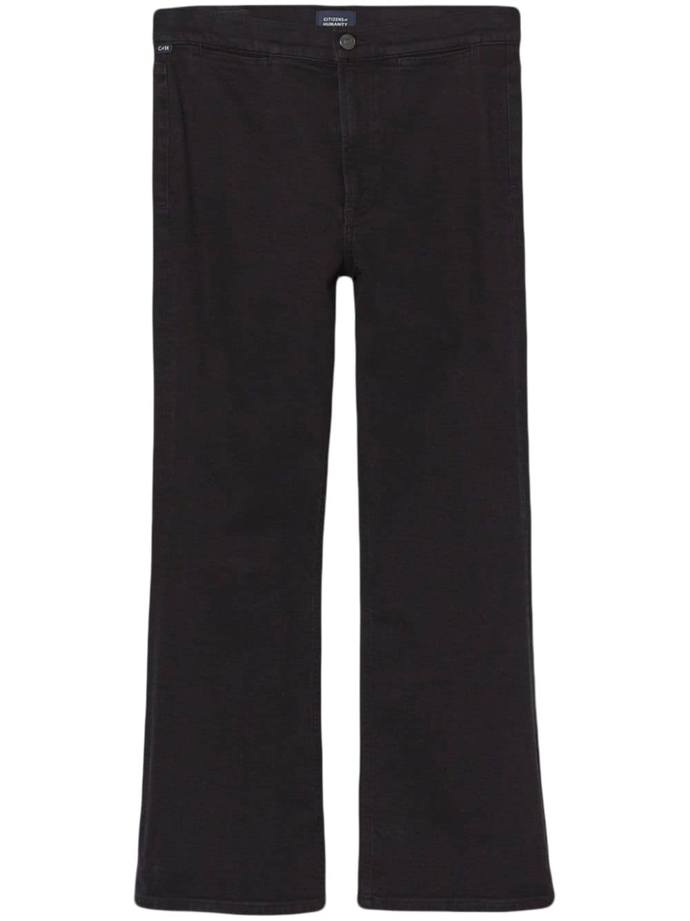 Citizens of Humanity Isola cropped trousers - Black von Citizens of Humanity