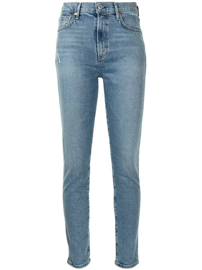 Citizens of Humanity Olivia slim-fit jeans - Blue von Citizens of Humanity
