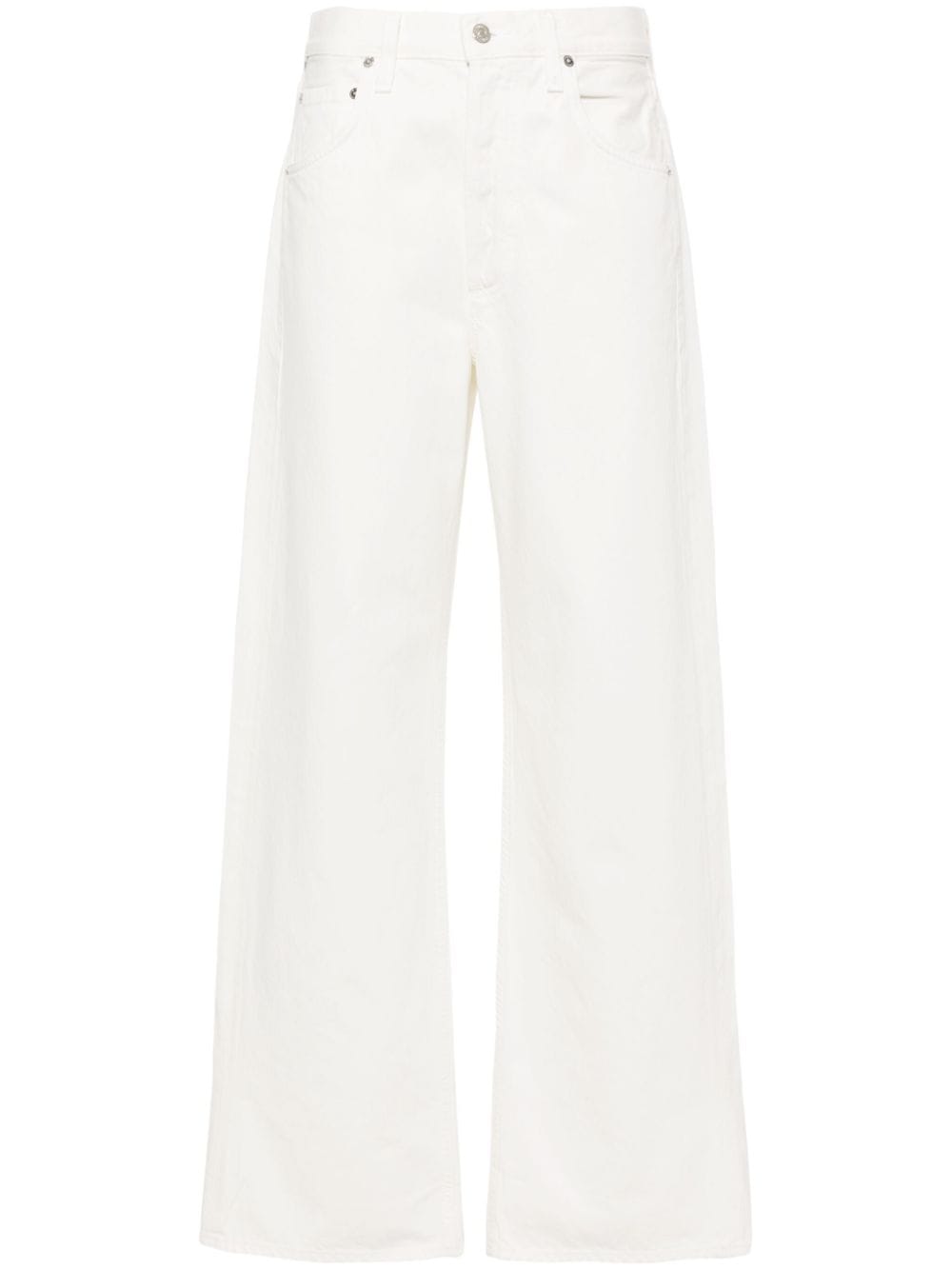 Citizens of Humanity Pmina high-rise wide-leg jeans - White von Citizens of Humanity