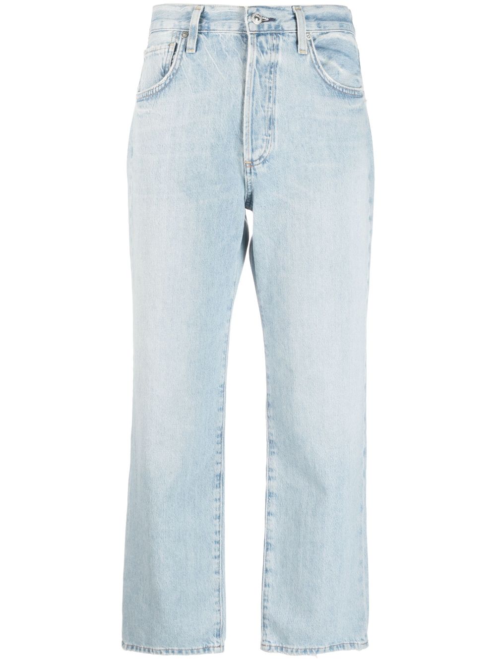 Citizens of Humanity cropped straight-leg jeans - Blue von Citizens of Humanity