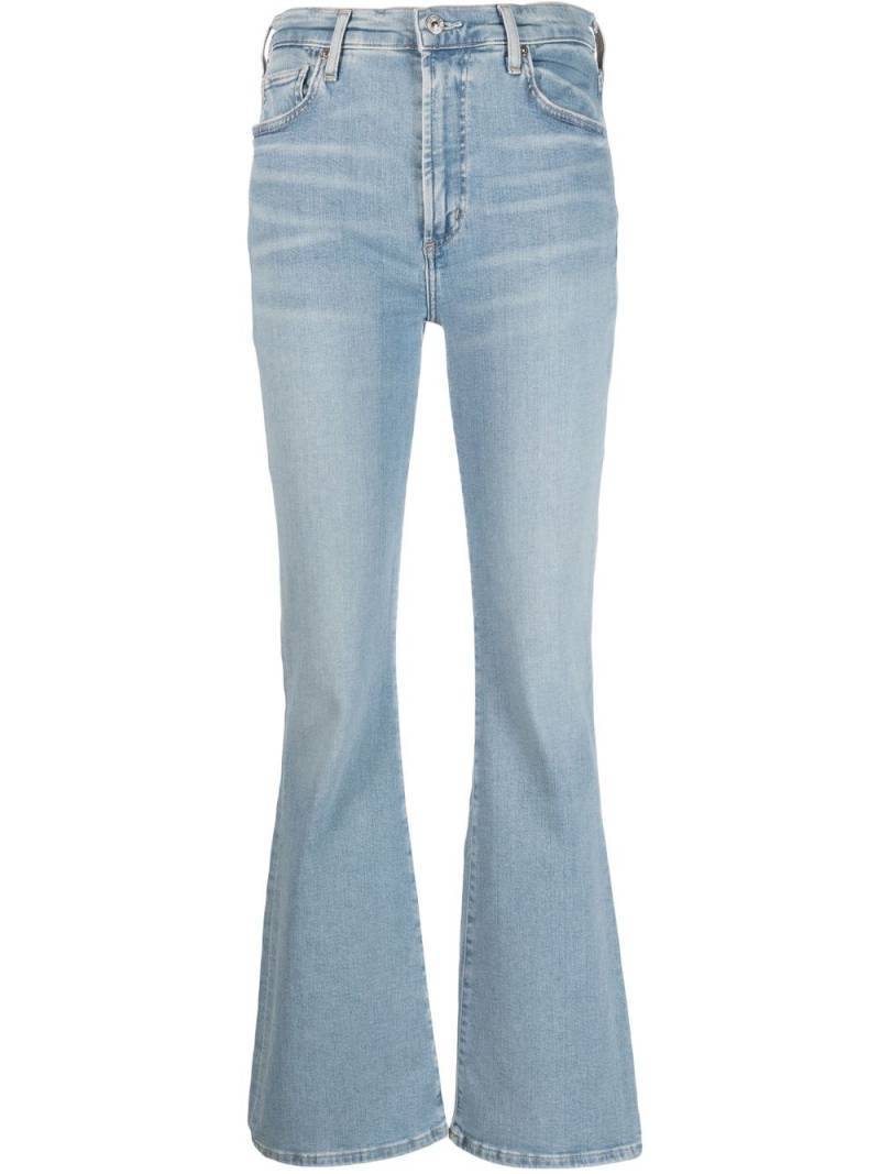 Citizens of Humanity mid-rise flared jeans - Blue von Citizens of Humanity