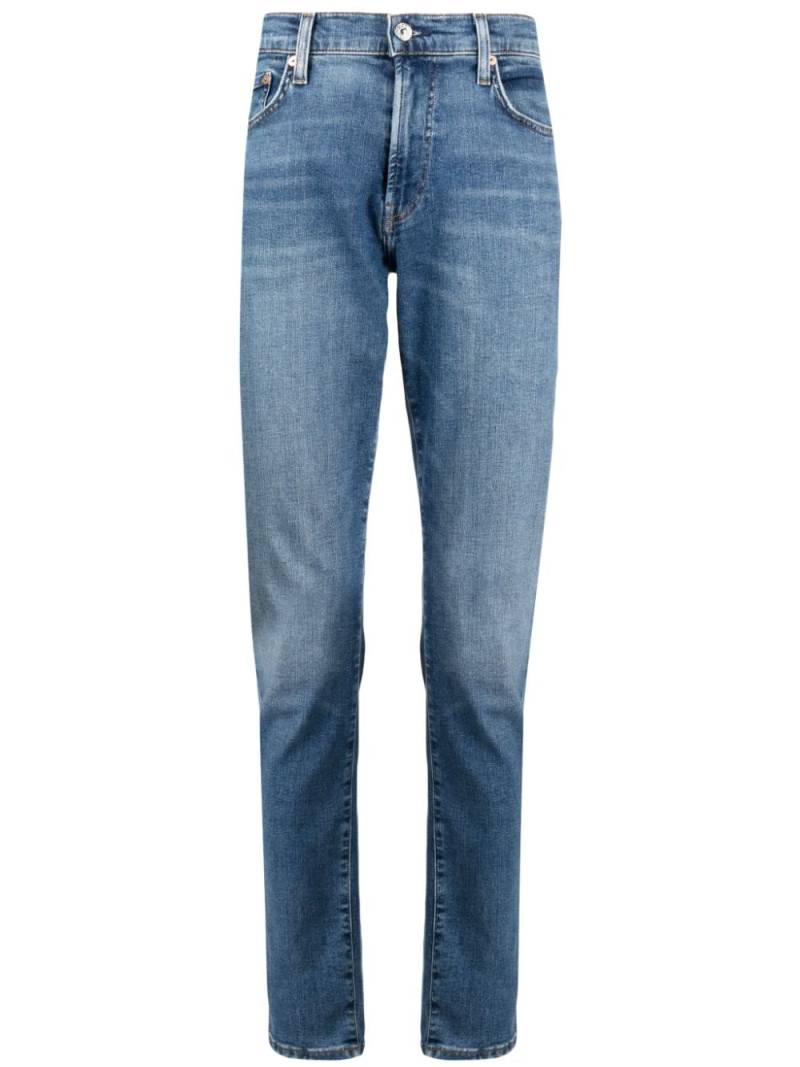 Citizens of Humanity slim-cut cotton jeans - Blue von Citizens of Humanity