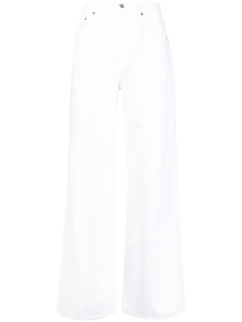 Citizens of Humanity wide-leg denim jeans - White von Citizens of Humanity