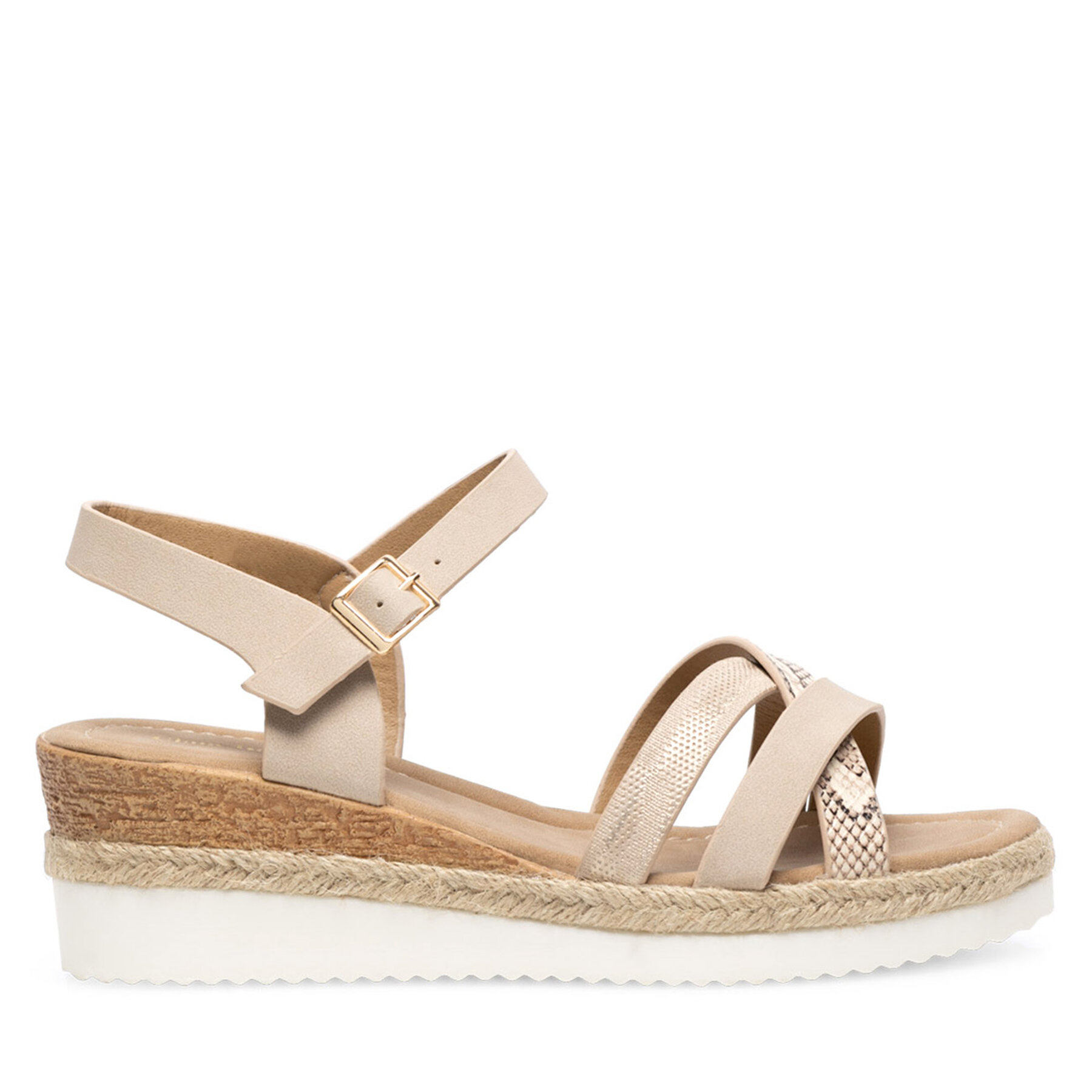 Sandalen Clara Barson WYL0510-04 Beige von Clara Barson